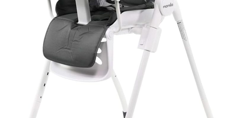 Test Nania : la chaise haute Lucie, confort de 6 à 36 mois