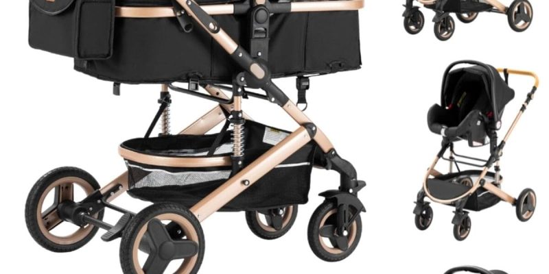 Test Poussette YAZOCO 3 en 1 : confort tout-terrain et design luxueux