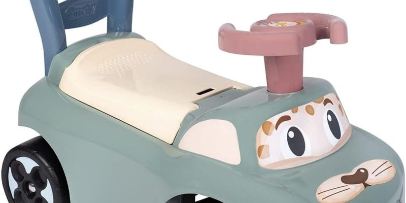 Test Smoby : porteur Auto Multifonction Vert Sauge