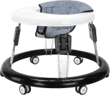 Test Trotteur bébé : confort et réglable dès 6 mois (Gris)