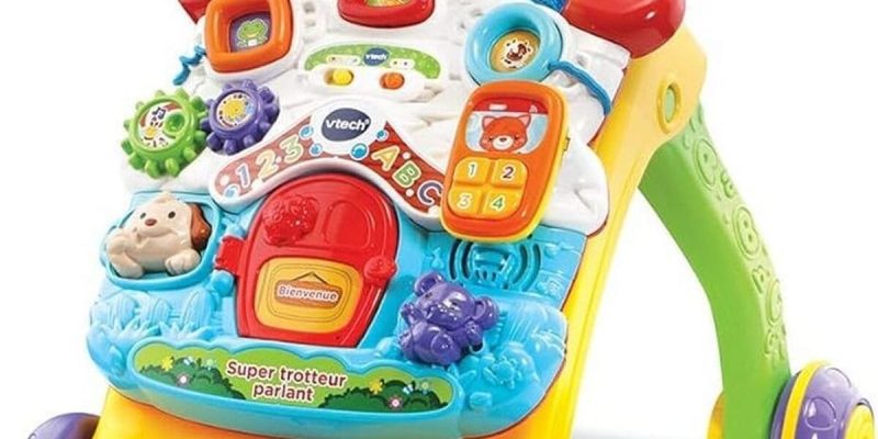 Test VTech : trotteur Parlant, éveil et Marche dès 9 Mois