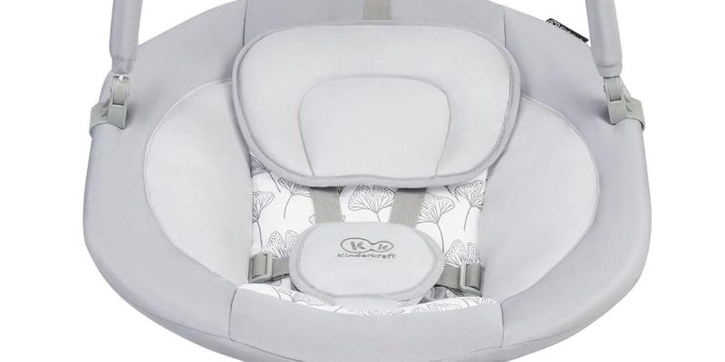 Transat Kinderkraft LULI : balancement et mélodies pour bébés jusqu’à 9 mois